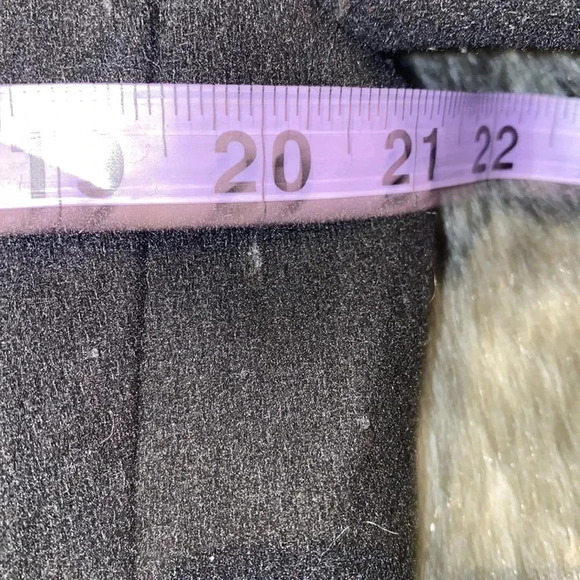 J-crew black Mercantile wool coat  Sz 8 - Picture 8 of 14